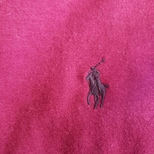 Ralph Lauren Polo - men's double knit full zip hoodie & jogger set - 2XL Maroon